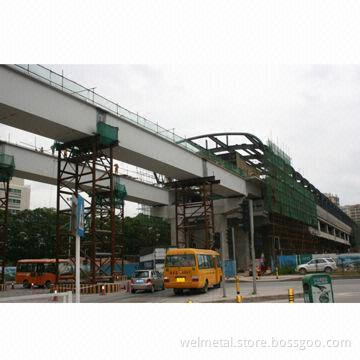Box beam steel structure, high quality full penetrating welding